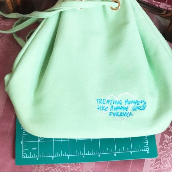 The Mayfair Group x Revolve Backpack Treating Humans Like Humans Since Forever - Picture 3 of 6